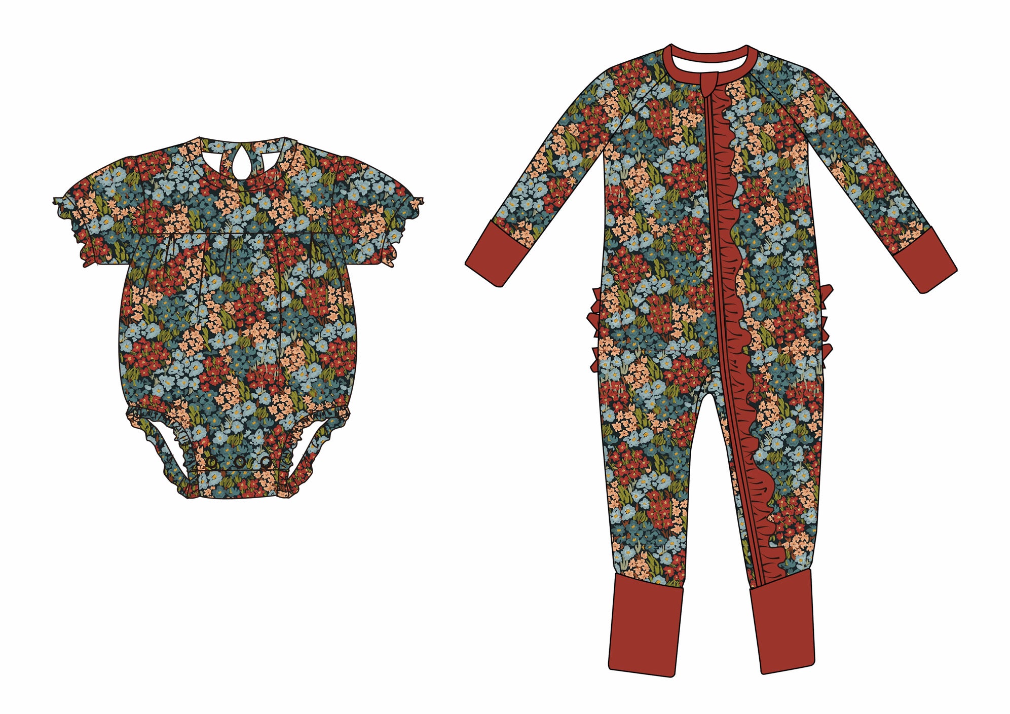Fall floral bubble
