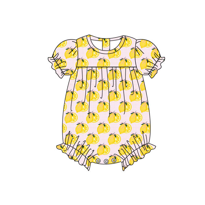 Lemons and bows bubble