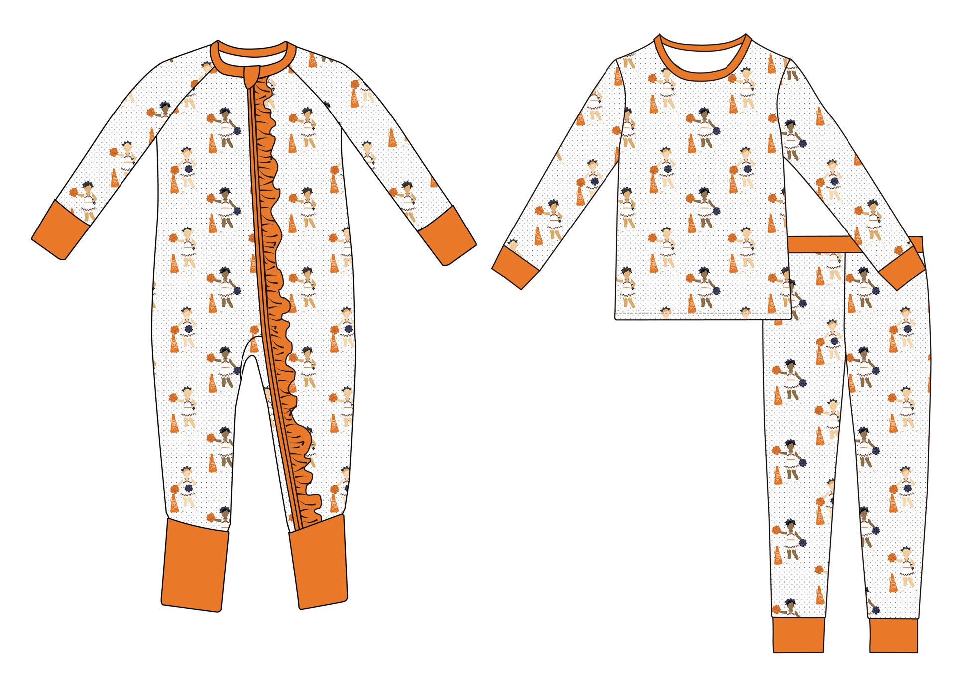AUBURN cheer lounge set